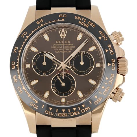 rolex daytona chocolate dial|Rolex cosmograph daytona 116515ln.